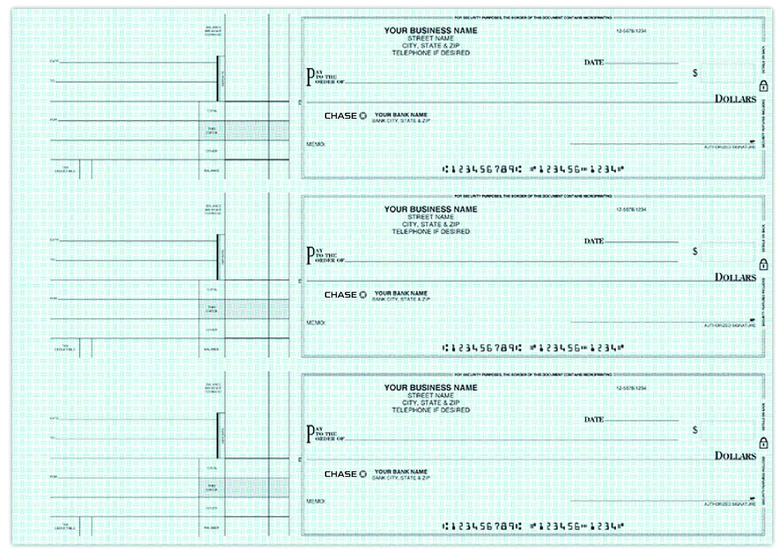 Chase Checks - Order Checks Online - Check Print