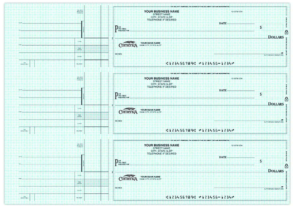 Comerica Bank Checks - Order Checks Online - Check Print