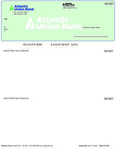 LASER TOP - ATLANTIC UNION BANK