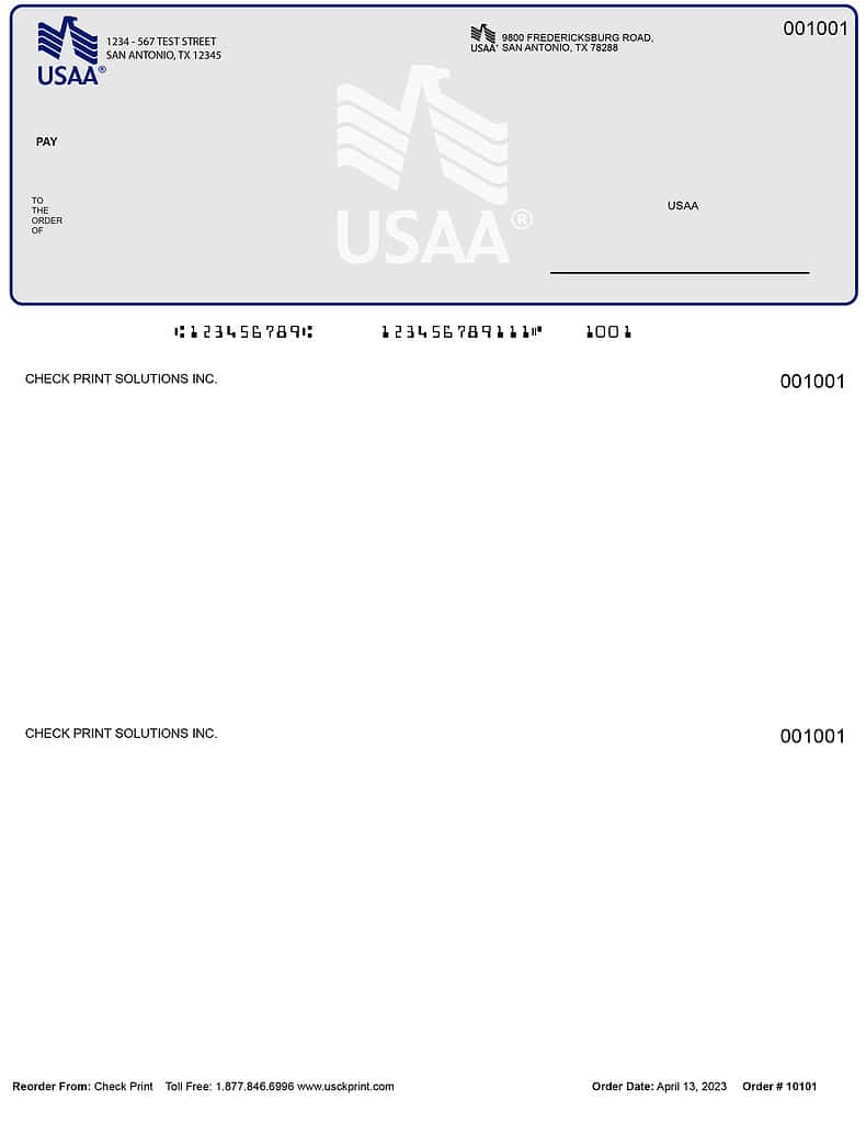 USAA Checks - Order Checks Online - Check Print